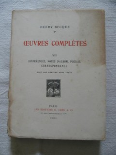 Oeuvres complètes T.7