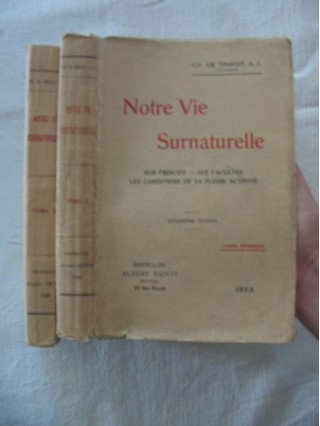 Notre vie surnaturelle - son principe, ses facultés, les conditions de sa pleine activité