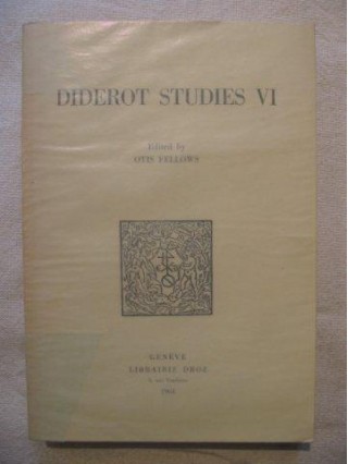 Diderot Studies VI