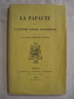 La papauté et la future guerre européenne