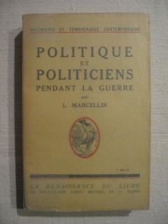 Politique et politiciens pendant la guerre