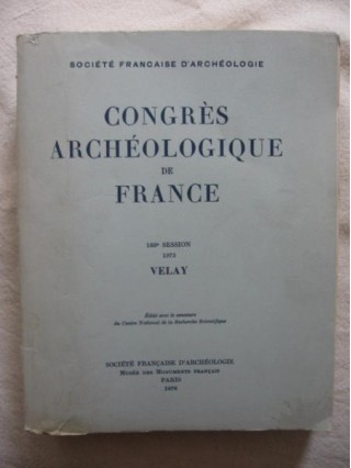 Congrés archéologique de France, 133e session, Velay
