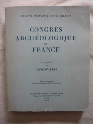 Congrés archéologique de France, 134e session, Pays d'Arles