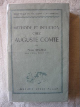 Méthode et intuition chez Auguste Comte