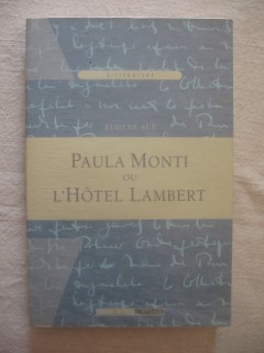 Paula Monti ou l'Hôtel Lambert