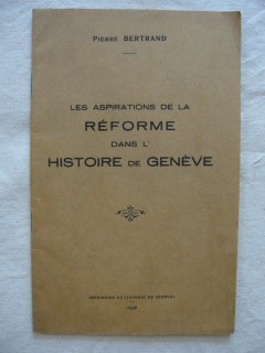 Les aspirations à la réforme dans l'histoire de Genève