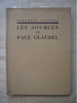 Les sources de Paul Claudel