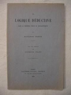 La logique déductive dans sa dernière phase de développement