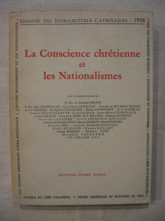 La conscience chrétienne et les nationalismes