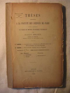 Thèses présentées à la faculté des sciences de Paris, contribution à l'étude de la morphologie et du développement des bactéria