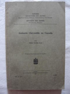 Amiante chrysolite au Canada