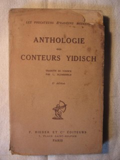 Anthologie des conteurs Yidisch