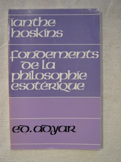 Fondements de la philosophie ésotérique