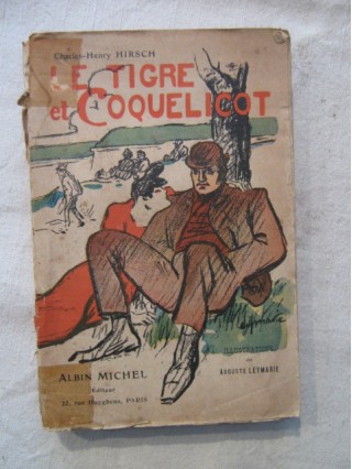 Le tigre et coquelicot