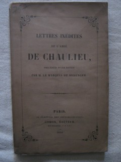Lettres inédites de l'abbé de Chaulieu