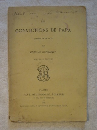 Les convictions de papa