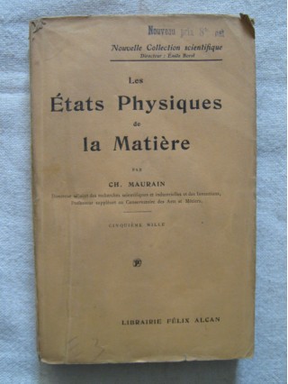 Les états physiques de la matières