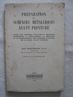 Préparation des surfaces métalliques avant peinture