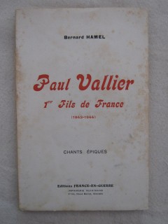 Paul Vallier, 1er fils de France