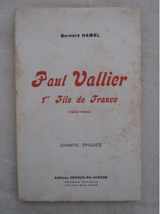 Paul Vallier, 1er fils de France