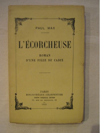 L'échorcheuse, roman d'une fille de Cadix