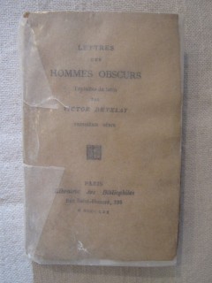 Lettres des hommes obscurs, troisième série