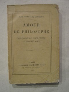 Amour de philosophe, Bernardin de St Pierre et Felicité Didot