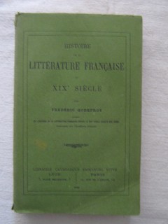 Histoire de la littérature française au XIXe siècle (1797-1880)