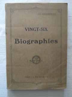 Vingt six biographies