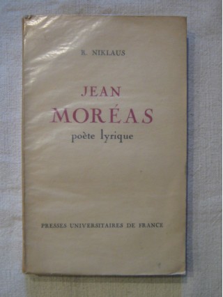 Jean Moréas, poète lyrique