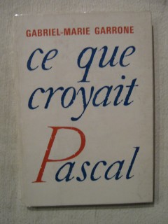 Ce que croayit Pascal