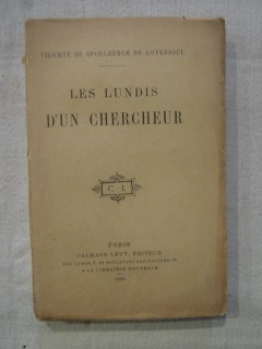 Les lundis du chercheur