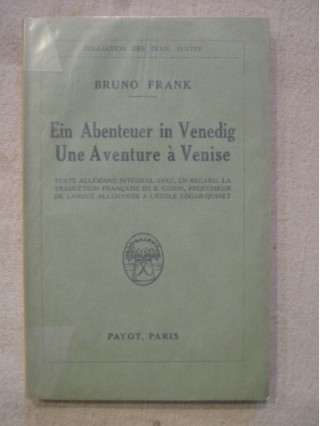 Une aventure à Venise (Ein Abenteuer in Venedig)