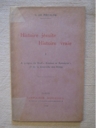 Histoire jésuite, histoire vraie