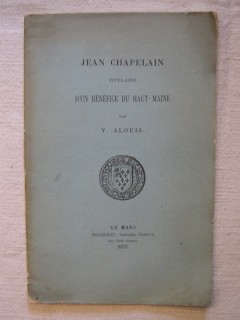 Jean Chapelain, titulaire d'un bénéfice du Haut Maine