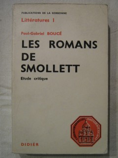 Les romans de Smollett, étude critique