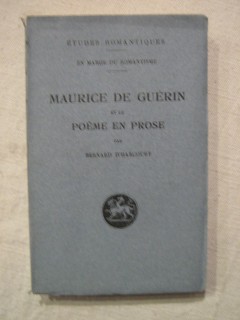 Maurice de Guérin et le poème en prose