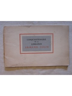 Cinquantenaire de la librairie Armand Colin