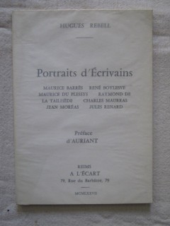 Portraits d'écrivains