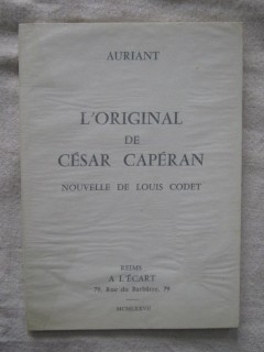 L'original de César Capéran, nouvelle de Louis Codet