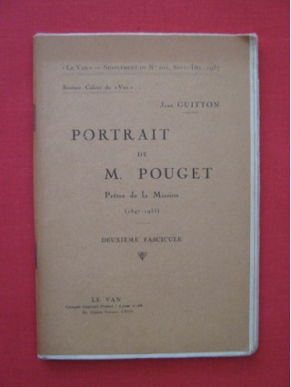 Portrait de M. Pouget, prêtre de la mission, deuxième fascicule