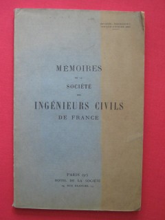 Mémoires de la société des ingénieurs civils de France