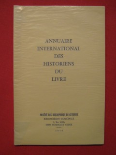 Annuaire international des historiens du livre