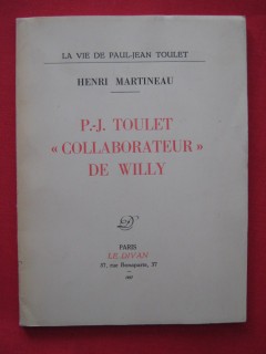 P.J. Toulet collaborateur de Willy