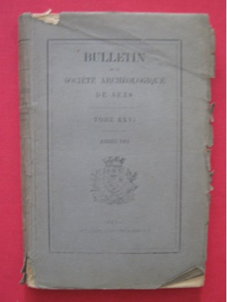 Bulletin de la société archéologique de Sens, tome XXVI