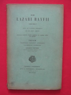 De lazari bayfii (1494-1550)?