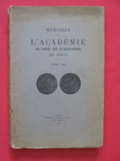 Mémoires de l'académie des sciences, arts et belles lettres de Dijon
