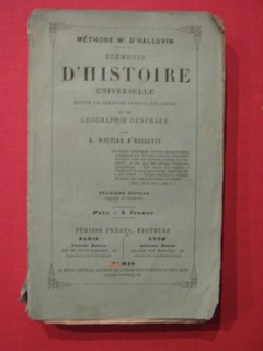 Eléments d'histoire universelle depuis la création jusqu'à nos jours et de géographie générale