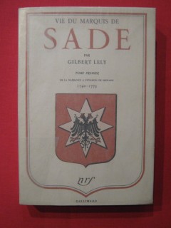 Vie du marquis de Sade, T1