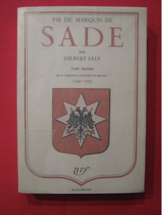 Vie du marquis de Sade, T1